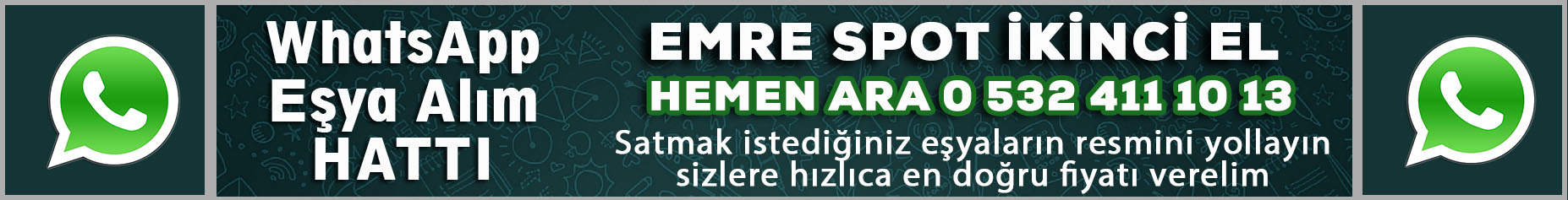 whatsap-banner Dikmen İkinci El Eşya Alanlar - Dikmen Spotçu 